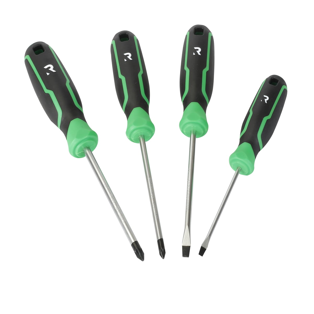 Rikä 4-Piece Magnetic Screwdriver Set | SL and PZ Chrome Vanadium